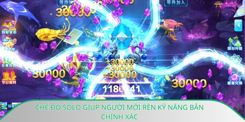 Chế độ solo giúp người mới rèn kỹ năng bắn chính xác