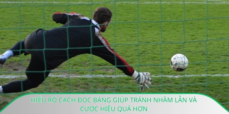 Hiểu rõ cách đọc bảng giúp tránh nhầm lẫn và cược hiệu quả hơn