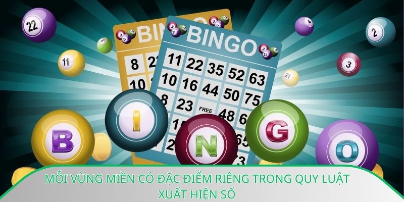 Mỗi vùng miền có đặc điểm riêng trong quy luật xuất hiện số